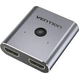 Перехідник Vention 2-Port HDMI Bi-Direction Switcher (AFUH0) сріблястий
