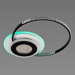Люстра світлодіодна акрилова Sirius C7067/500 WH+BK RGB 80W+8W - мініатюра 6