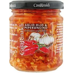 Соус Casa Rinaldi з чесноком и острым перцем 190 г (496955)