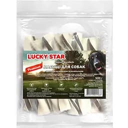 Лакомства для собак Lucky Star Сэндвич крученый с мясом утки большой 500 г