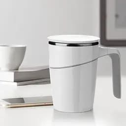 Термокухоль з присоскою Xiaomi Fiu Elegant Cup 470 мл White [FIUYYBDB001] [75047] - мініатюра 2