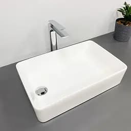 Умивальник VBI Velletri white накладний VBI-015900, Білий - мініатюра 3