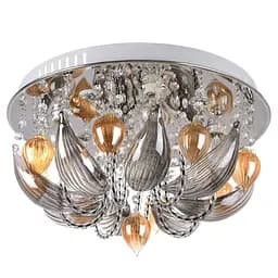 Люстра Brille торт стельова з пультом LED E14 CH (BCL-419S/4)