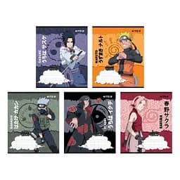 Набір зошитів Kite Naruto А5 в лінійку 12 аркушів 25 шт. (NR23-234)