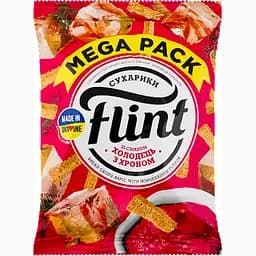Сухарики пшенично-житні Flint Холодець з хріном 100 г