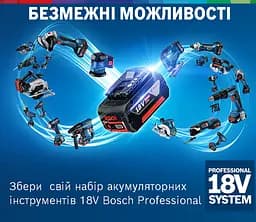 Шурупокрут-дриль акумуляторний Professional GSR 18 V-50 18В Bosch teh0025298 - мініатюра 4