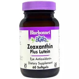 Зеаксантин + лютеин Bluebonnet Nutrition 60 капсул