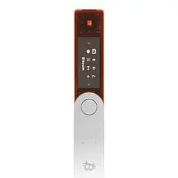 Апаратний гаманець для криптовалют Ledger Nano X Orange BTC (LNXOBTC) - мініатюра 2