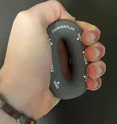 Еспандер кістьовий PowerPlay силіконовий PP-4331 Hand Grip Large 30-35-40 кг Сірий (PP_4331_Grey_(30-35-40)) - мініатюра 3