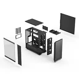 Корпус Fractal Design Epoch Tempered Glass без БЖ Black (FD-C-EPO1A-02) - мініатюра 11