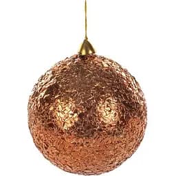 Прикраса декоративна Elendekor куля 10 см бронза (877-122)