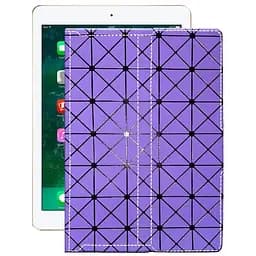 Чохол StatusCASE з екошкіри для планшету Apple iPad 9.7 (2017) Фіолетовий ромб