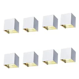 Світлодіодні настінні світильники Ledmo 12 Вт 8 шт. Регульований кут