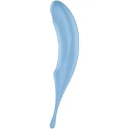 Вібратор для клітора з вакуумною стимуляцією Satisfyer Twirling Pro Blue