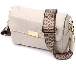 Женская кожаная сумка Vintage с оригинальным плечевым ремнем 20.5х13х9.5 см sum0029005