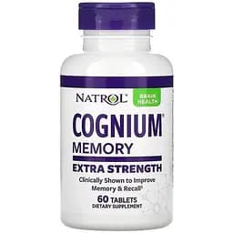 Когніум Natrol Cognium посилений 200 мг 60 таблеток