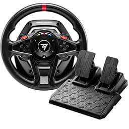 Игровой руль с педалями Thrustmaster PC/PS4/PS5 T128 Wheel with Pedals (4160781) [88007]