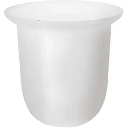 Скляна чаша Bemeta для туалетного тримача 131567003, Білий