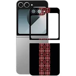 Захисна плівка StatusSKIN для Samsung Galaxy Z Flip 6 SM-F741 Корпус Вініл Вишиванка 2