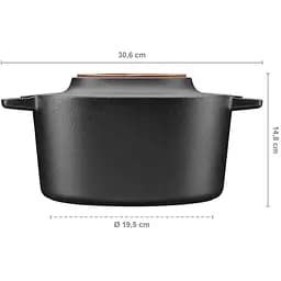 Каструля Fiskars Norden чавунна 4 л (1026565) - мініатюра 8