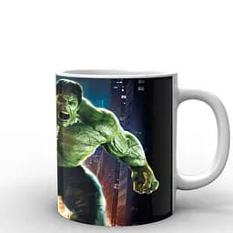 Кружка GeekLand Халк Hulk сюжет HU.02.008 330 мл белая