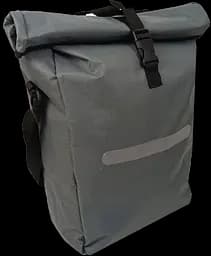 Велосипедна сумка Bikemate на багажник з дощовиком 22L сіра sum0028926 - мініатюра 3