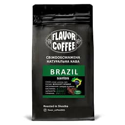 Кава Flavor Coffee 250 г Арабіка Бразилія Сантос зерно