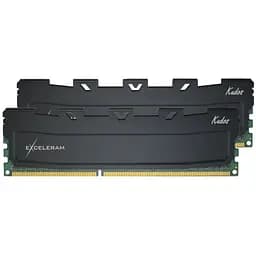 Модуль пам'яті для комп'ютера DDR3 16GB (2x8GB) 1600 MHz Black Kudos eXceleram (EKBLACK3161611AD)
