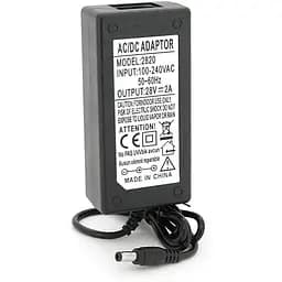 Імпульсний блок живлення Voltronic JC2802 28V 2А (56Вт) штекер 5.5 / 2.5 + каб. живлення - мініатюра 3