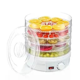 Сушилка для овощей и фруктов Supretto, с терморегулятором 350 Вт, белый (70950001)