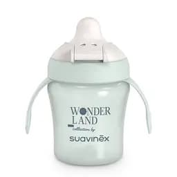 Чашка з носиком Suavinex Wonderland +6 місяців 200 мл світло-зелена (402789) - мініатюра 2