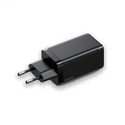 Зарядний пристрій 65 W Baseus GaN 2C+U (BS-E915 / CCGAN-B01) - мініатюра 3
