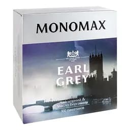 Чай чорний Monomax Earl Grey цейлонський з ароматом бергамоту 200 г (100 шт. x 2 г) - мініатюра 3