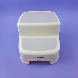 Підставка для ніг дитяча на дві сходинки BM-68076 Bimbo 28*30*25 см. антиковзаючі накладки сіра - мініатюра 2
