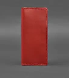 Кожаный портмоне-купюрник 11.0 красный
