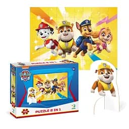 Дитячі Пазли Paw Patrol Відчайдушна четвірка DoDo 200164 60 елементів, з фігуркою - мініатюра 2