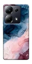 Чохол Demsky Рожево-блакитні розводи для Xiaomi Redmi 13 4G/Poco M6 4G