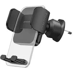 Автодержатель для телефона Proove Crystal Clamp Plus черный в решетку воздуховода вращение на 360° для 4.7" - 6.9"