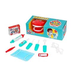 Дитяча іграшка "Набір стоматолога" ТехноК 7341TXK, 11 предметів