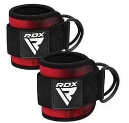 Манжеты на лодыжку RDX A4 Gym Ankle Pro Red Pair (WAN-A4R-P)