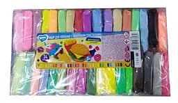 Набор для лепки с воздушным пластилином, 34 цвета, 70148