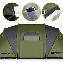 Намет туристичний Mountain Goat Prime Quatro 4-місний Olive (P-5905973406598) - мініатюра 3