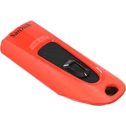 USB флеш накопичувач SanDisk 32Gb Ultra USB 3.0 Red (SDCZ48-032G-U46R) - мініатюра 2