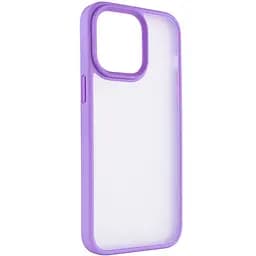 Чохол Epik TPU+PC Metal Buttons для Apple iPhone 15 Pro Max 6.7 Бузковий