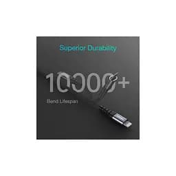 Дата кабель USB-C to Lightning 2.0m MFI Choetech (IP0041-BK) - мініатюра 6