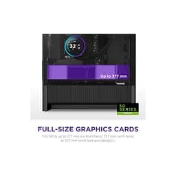 Корпус NZXT H3 Flow All Black (CC-H31FB-01) - мініатюра 4