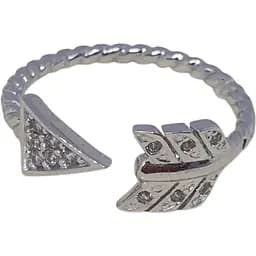 Срібне кільце Qvaliz з фіанітами. 901-00969 15 16