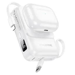 Портативний ЗП Power Bank BOROFONE BJ59 Refined 22.5W+PD20W з БЗП 10000 mAh White - мініатюра 2
