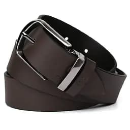Ремінь шкіряний Grande Pelle коричневий  120х3.5х0.5 см acs0032048 - мініатюра 3