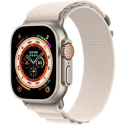 Смарт-часы Apple Watch Ultra 49mm Titanium Case with Starlight Alpine Loop Small (MQEY3/MQFQ3) [73826]
